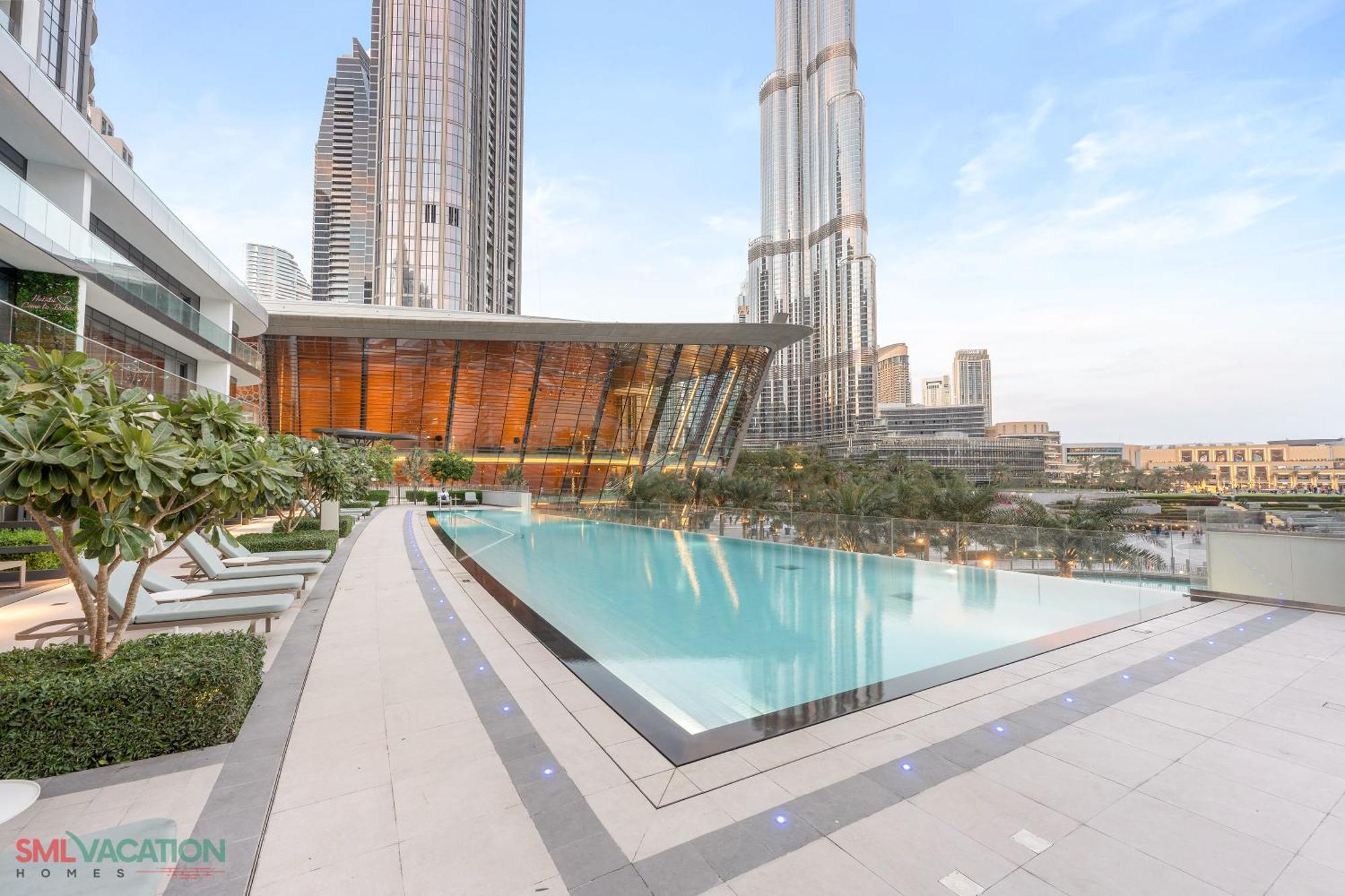 Sml Vacation Homes - Sky High Apartments With Burj Khalifa And Dubai Fountain Views At Grande Signature, Downtown Dubai Exterior photo